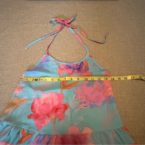 Everly Multicolor Abstract Top - Picture 8 of 12